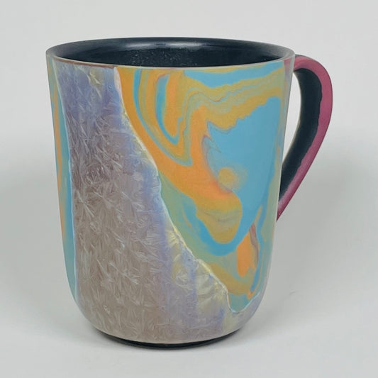 Wide Mug with Crystalline