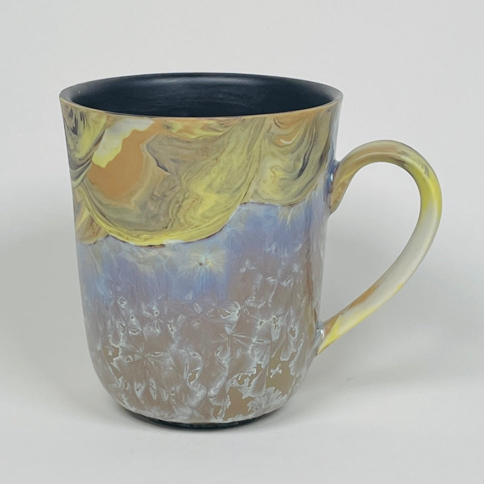 Wide Mug with Crystalline